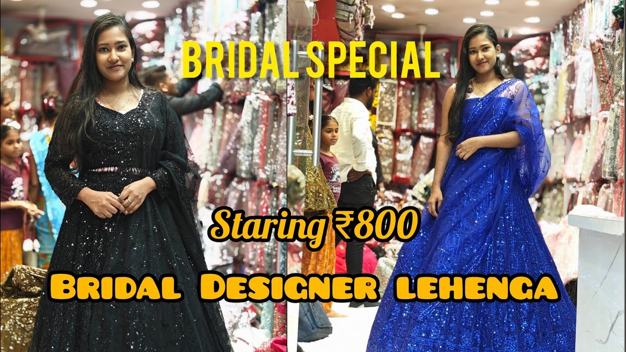 Boutique style lehenga at low price in Sowcarpet #bridallehenga #lowpricelehenga #sowcarpet 