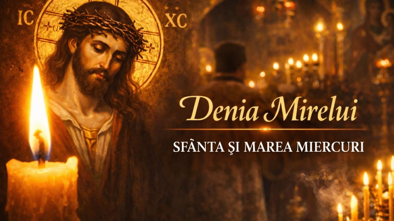 Denia din Sf&acirc;nta și Marea Miercuri &ndash; Rugăciune de Pocăință și &Icirc;ntoarcere a Sufletului