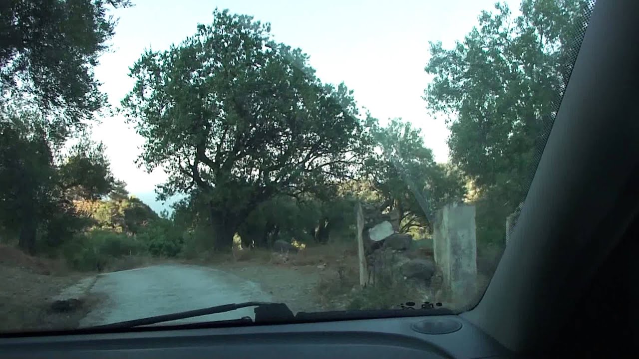 Road from Dafni Beach - Zakynthos