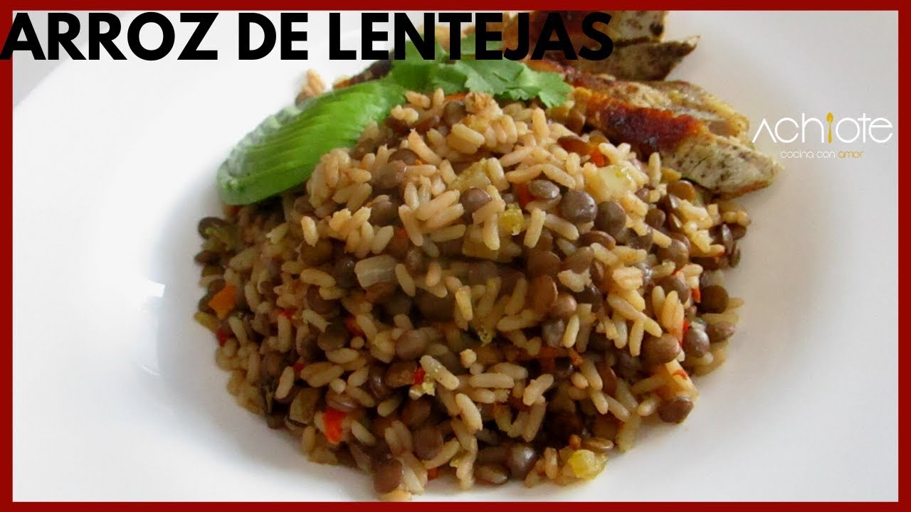 cómo hacer ARROZ DE LENTEJAS | Receta fácil, económica y ESPECTACULAR!!