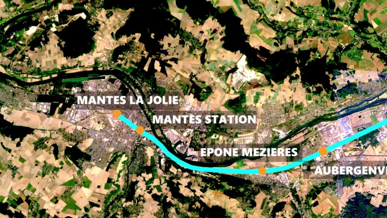 Travaux quartier gare d'Aubergenville