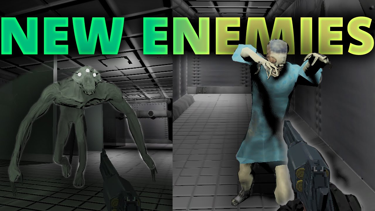 Making DISCUSTING enemies for my Survival horror fps  | Blacksight #3