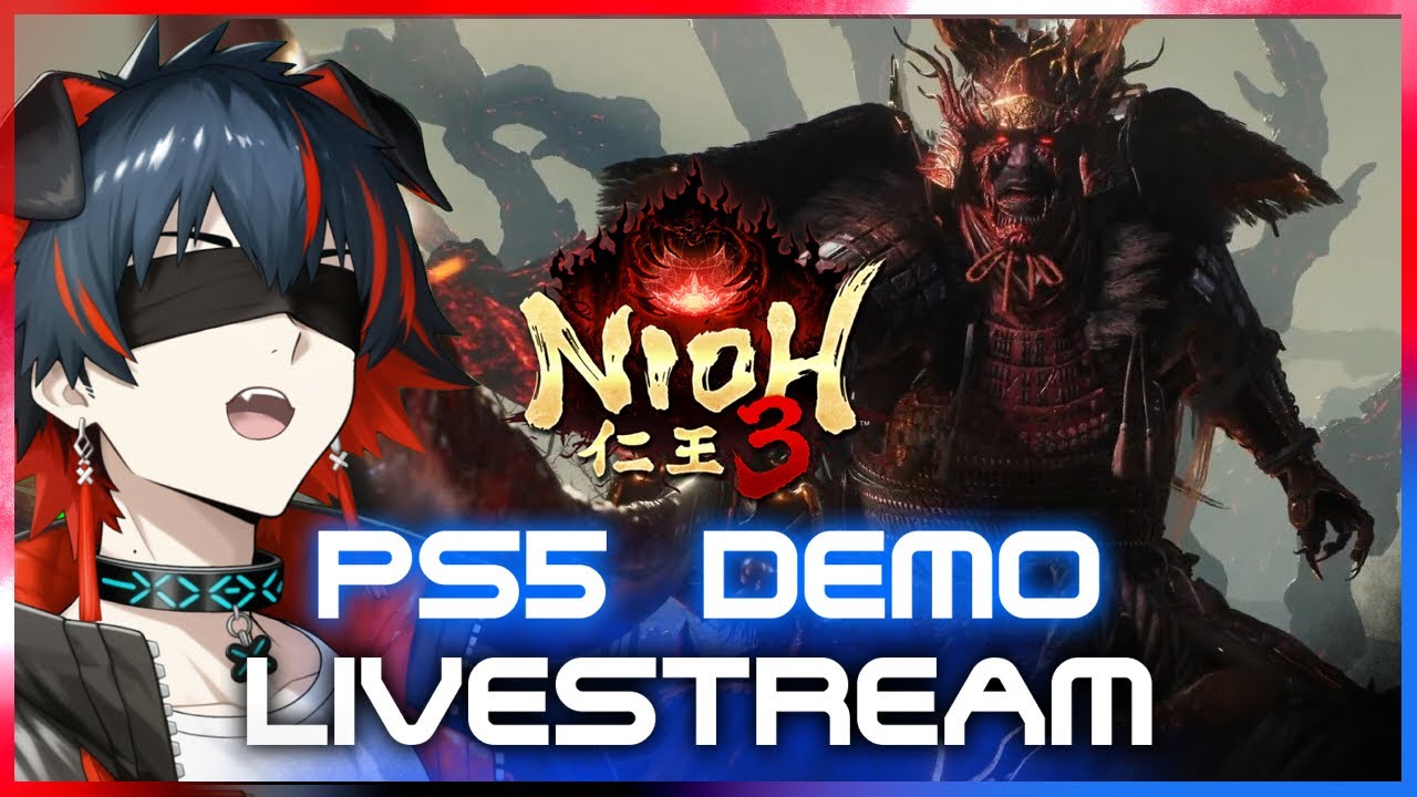 Nioh 3 - PS5 FULL DEMO Playthrough Let's Play (WE'RE SO BACK!!!) 仁王3