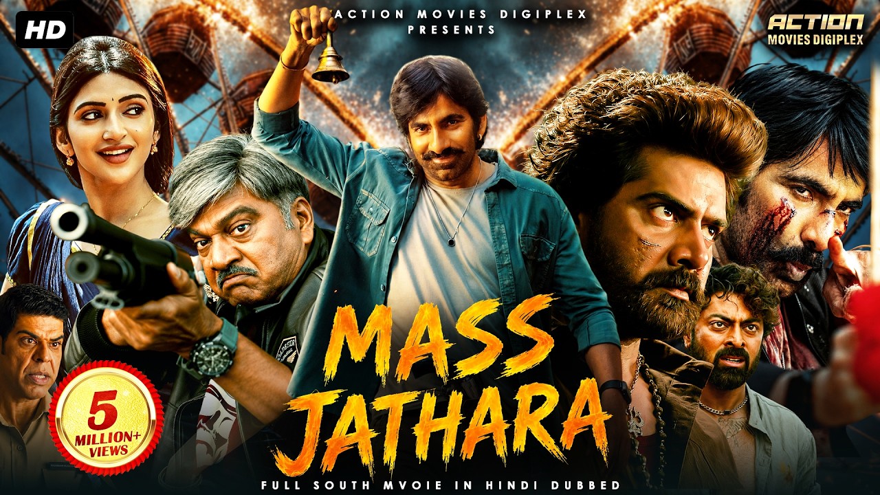 Ravi Teja's MASS JATHARA (2026) New Released Full Hindi Dubbed Movie | Sreeleela | New South Movie