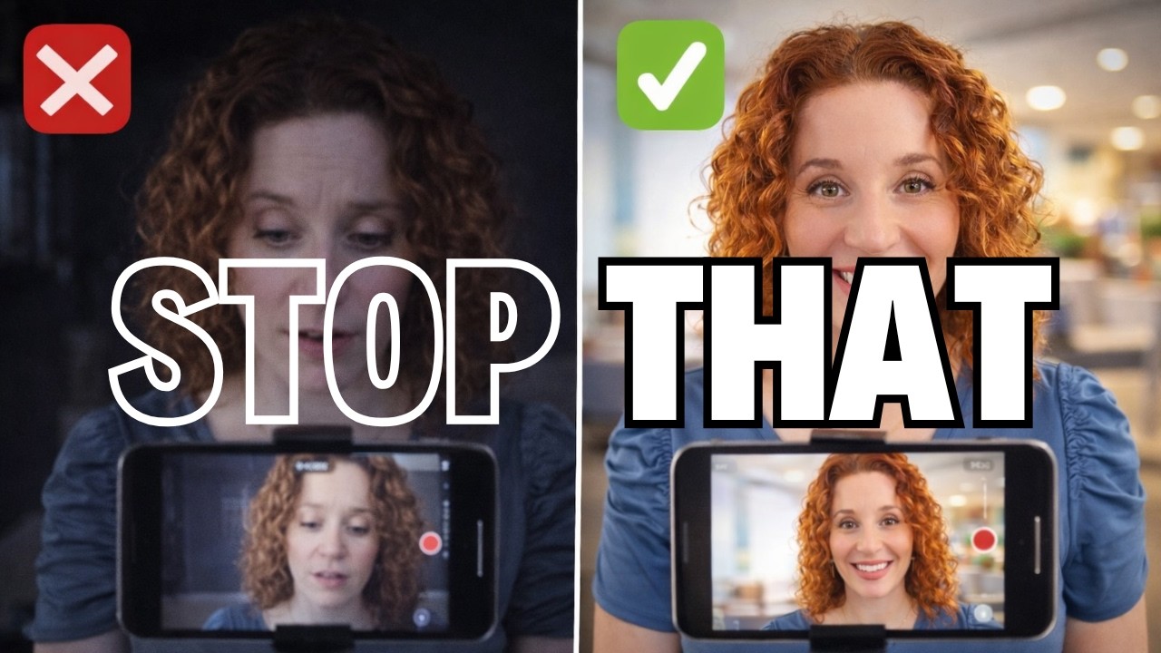 10 Mistakes You're Making On Camera Right Now