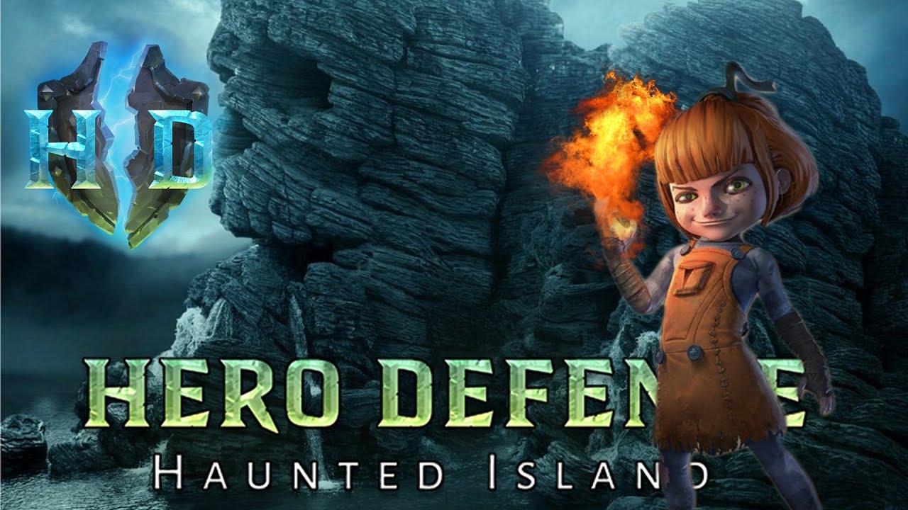 Hero Defense - Haunted Island | Gameplay
