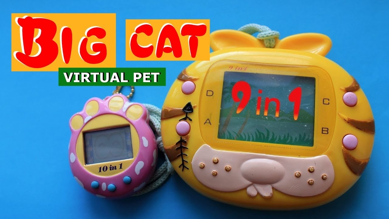 Большой тамагочи Big Cat 9 in 1 (Гарфилд)