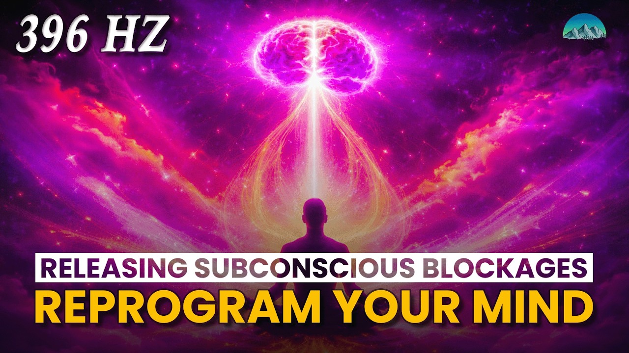 396 Hz Let Go of Subconscious Negativity, Stop Overthinking & Negative Thoughts Theta Binaural Beats