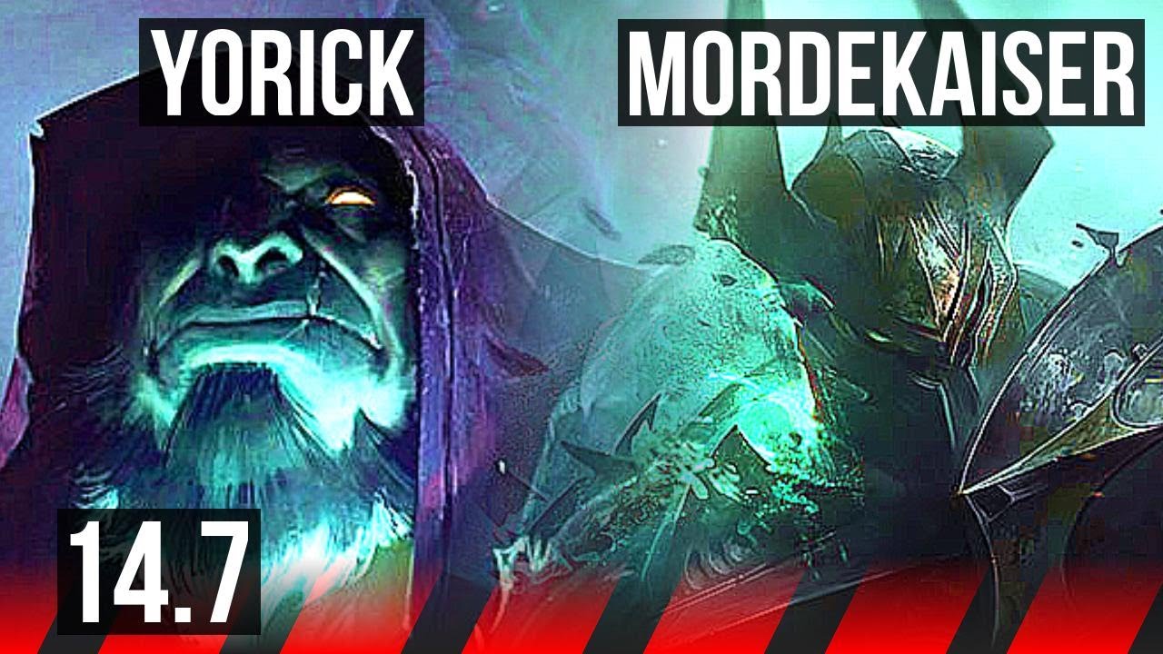 YORICK vs MORDE (TOP) | 300+ games, 8/2/3 | BR Diamond | 14.7