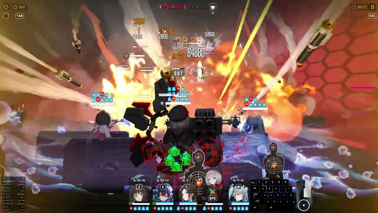 NIKKE - Tribe Tower 714 - 703k Power/55% Deficit