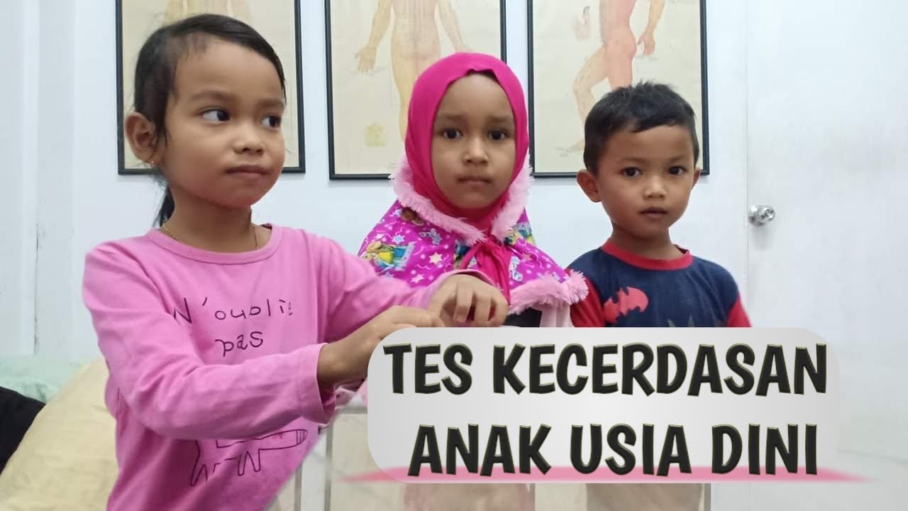 TES IQ (Intelegensia) Anak Usia Dini (Masuk SD)