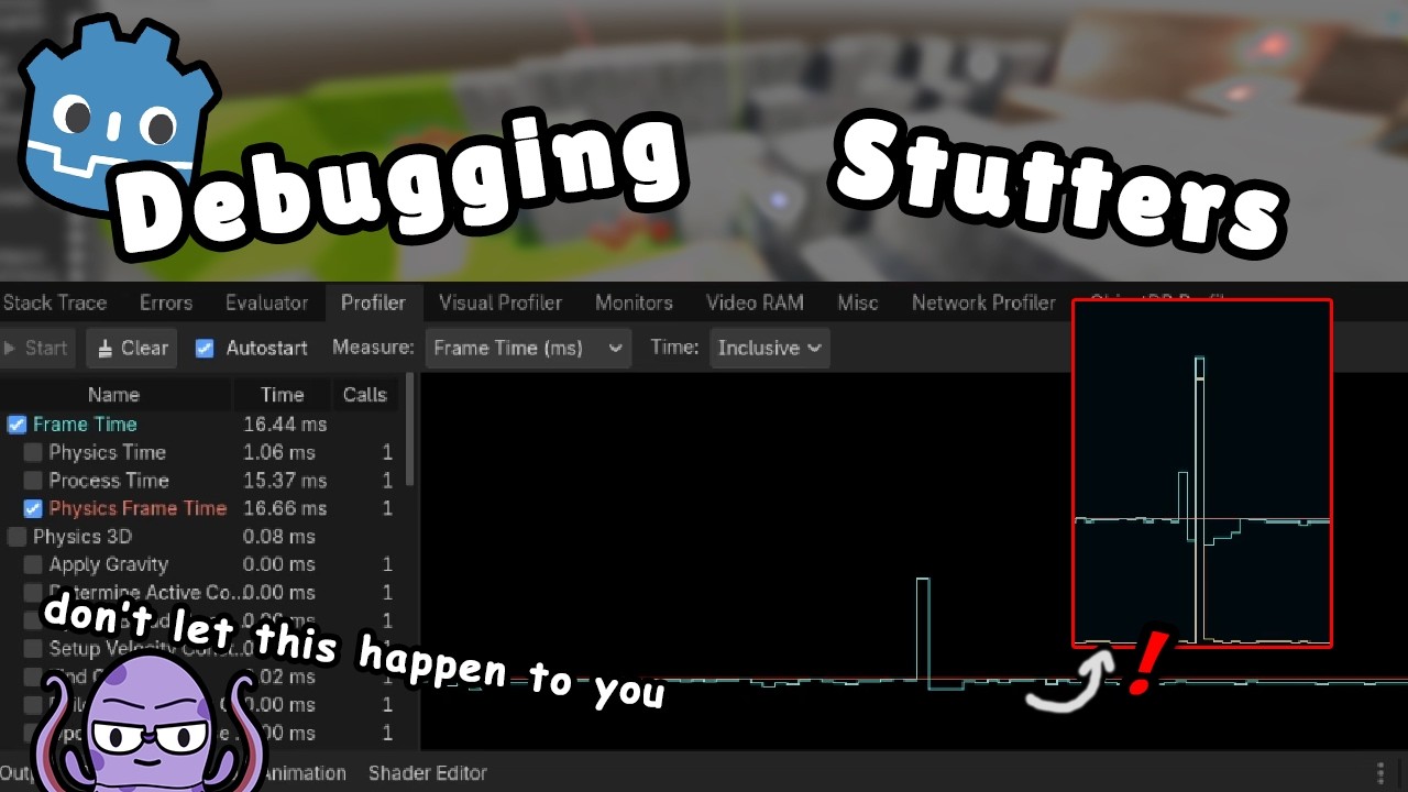 Debugging Stutters in Godot 4