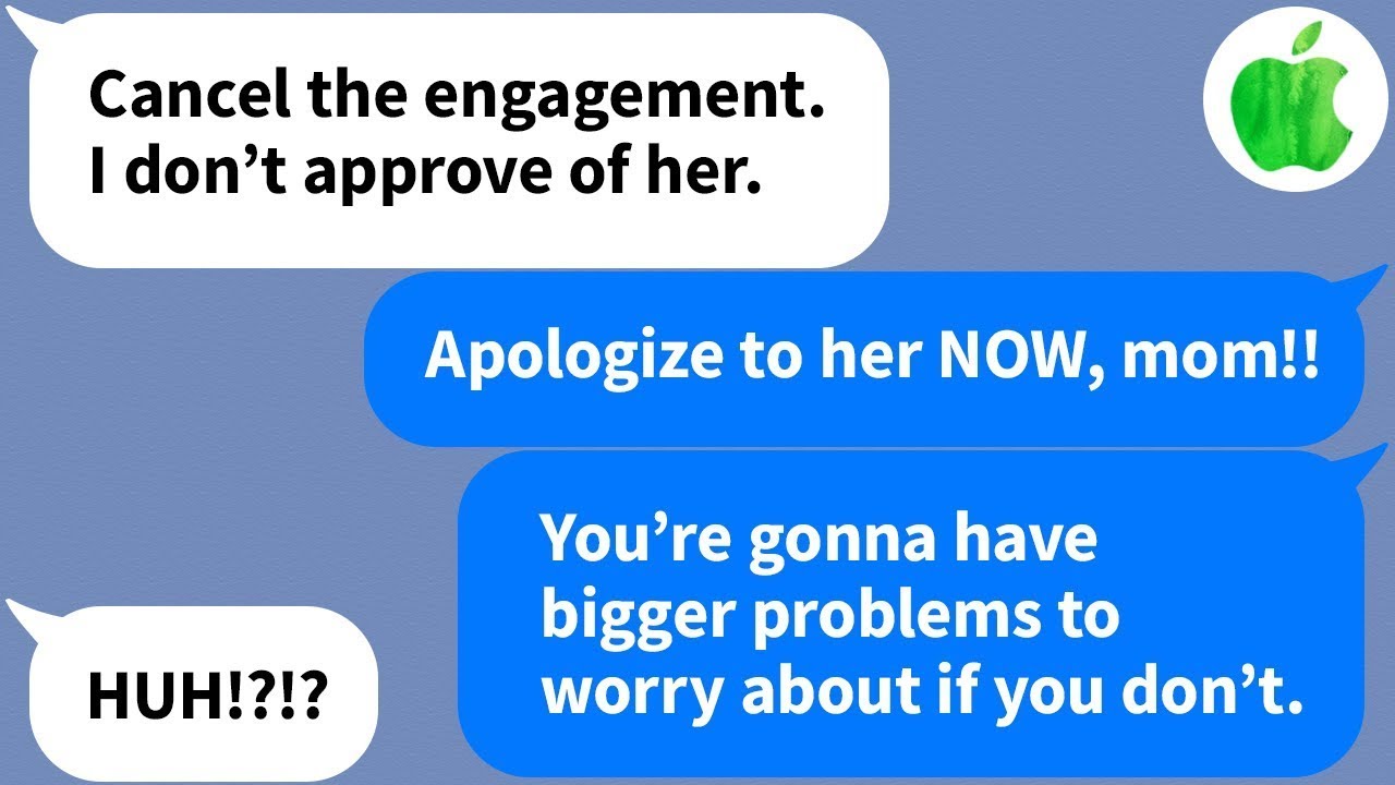 【Apple】I got fed up with my soon-to-be MIL and exploded.... Then she....