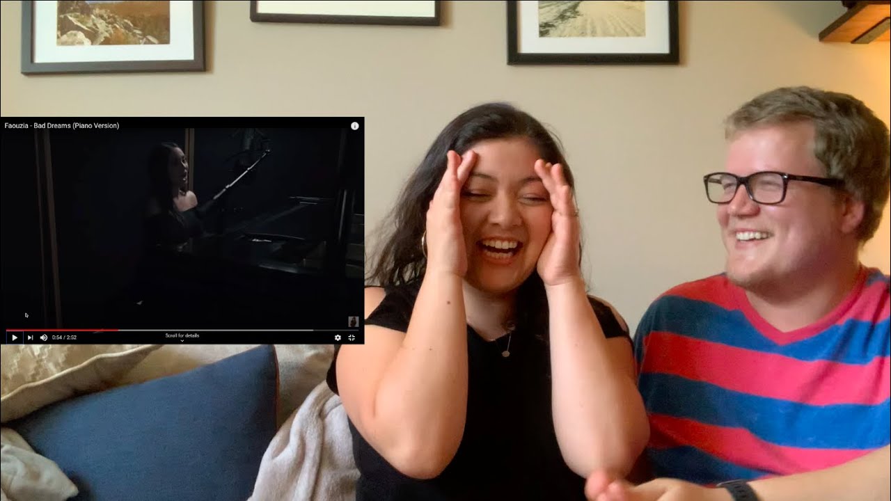 We LOVE her! Faouzia - Bad Dreams (Piano Version) | Couple's Reaction