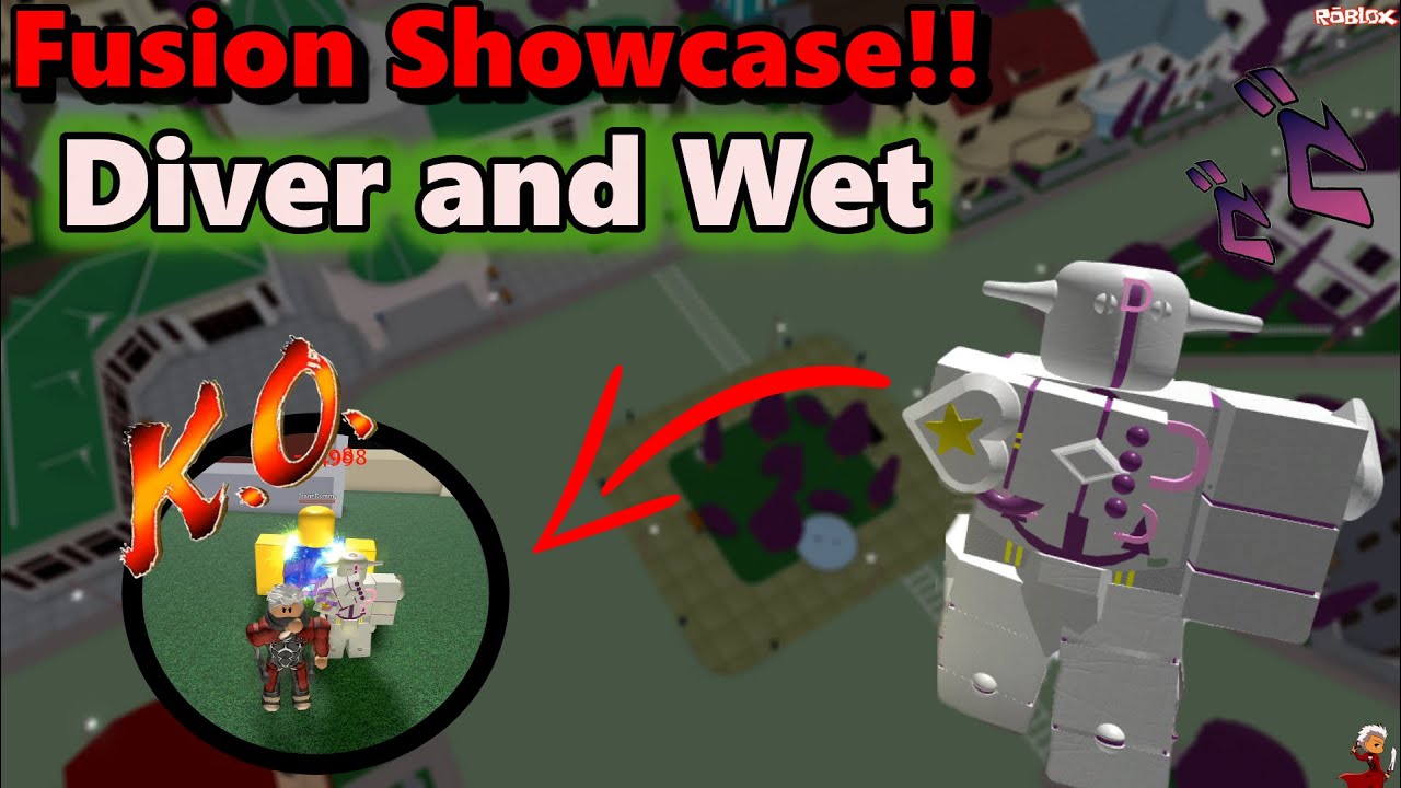 DIVER AND WET *Very strong fusion* | Fusion Showcase | Project JoJo (PJJ) - ROBLOX