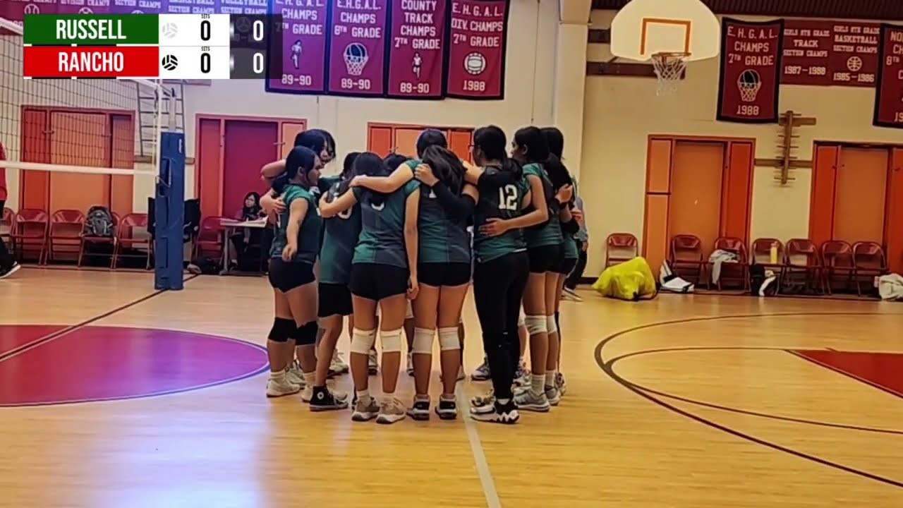 GIRLS VOLLEYBALL THOMAS RUSSELL MIDDLE SCHOOL WOLVERINES VS RANCHO DONS 3/11/25