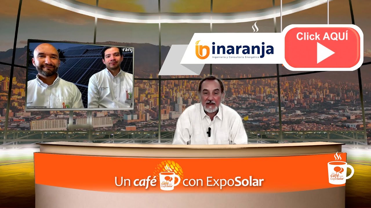 INARANJA EN UN CAF&Eacute; CON EXPOSOLAR
