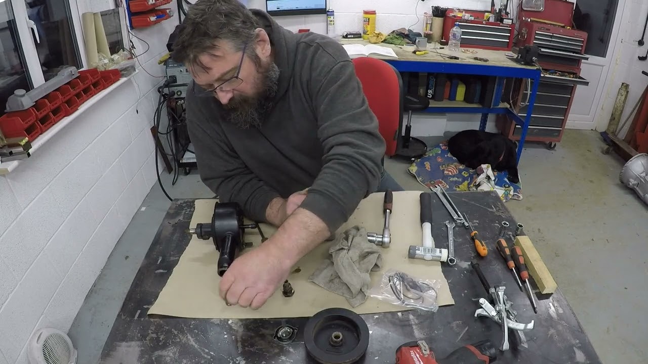 Triumph Stag Power Steering Pump Rebuild
