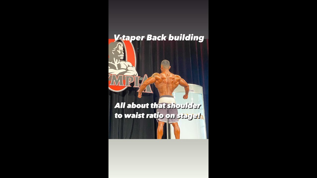 V taper Back Day w/ IFBB Pro Jeremy Potvin