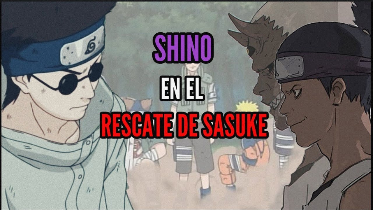 ¿Y si SHINO hubiese ido al RESCATE DE SASUKE? | SHINO vs KIDŌMARU