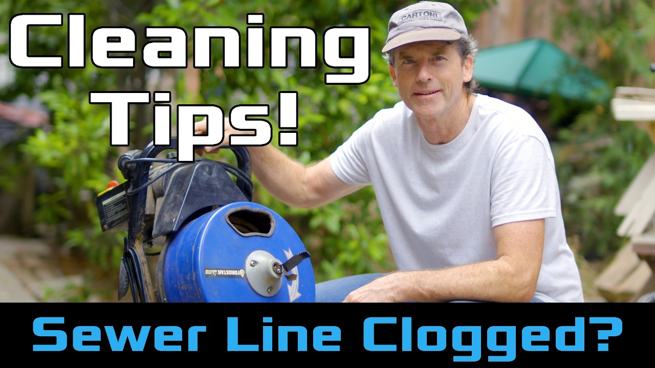 Use a Power Drain Auger to Clear a Sewer Line Yourself