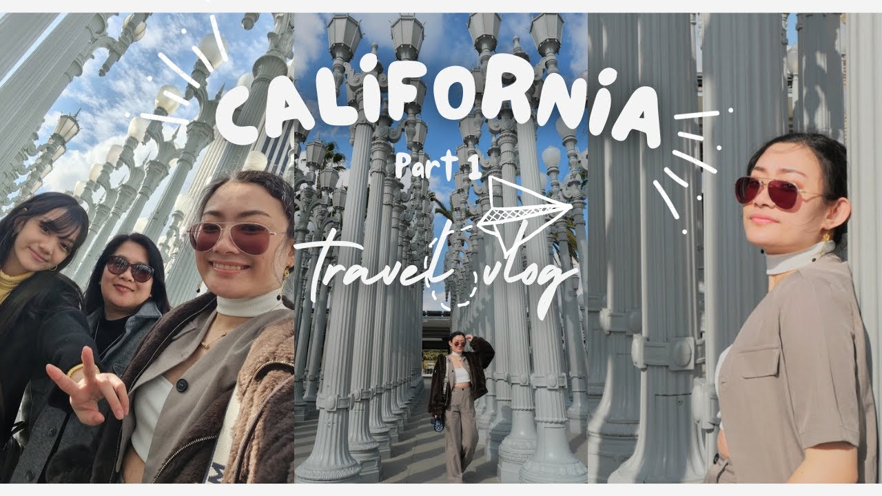 CALIFORNIA VLOG 2023 PART 1 | Exploring LA, Meeting Jon Favreau, Hollywood Walk of Fame & LACMA