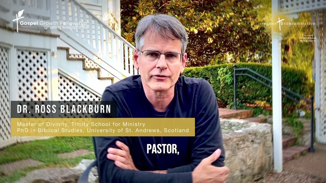 Rev. Dr. W. Ross Blackburn is coming to Malaysia! | Creation to Consummation [CTC 2024]