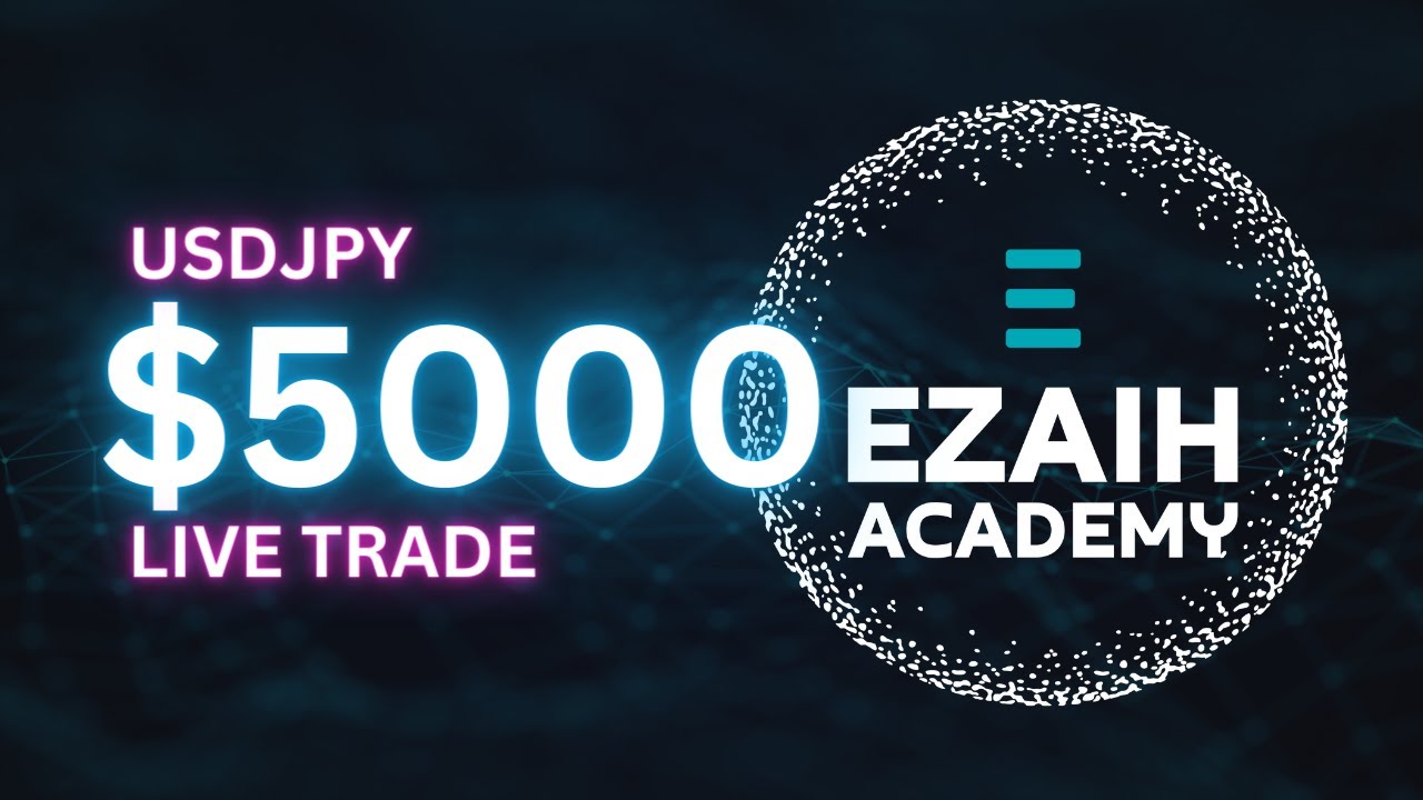 Live $5000 USDJPY Trade - Learn Reactive Trading at Ezaih Academy! (15/03/2024)