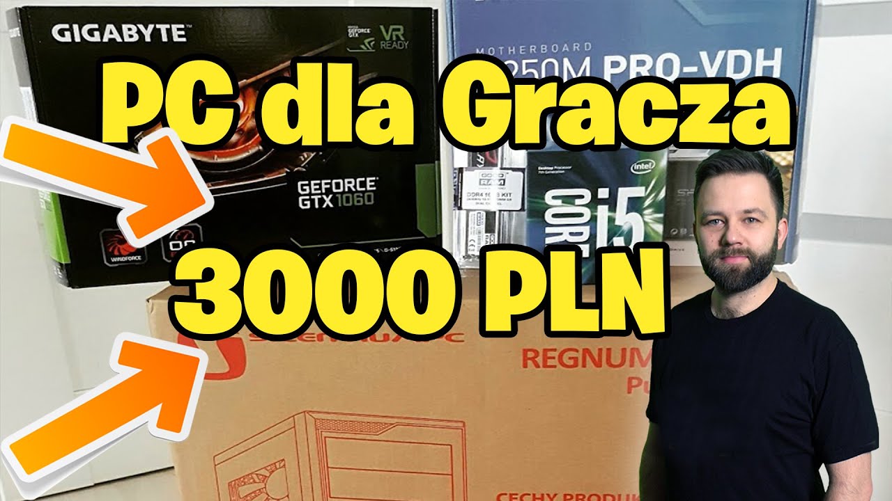 🔧 Komputer dla Gracza, Streamera, Youtubera do 3000zł 🔧