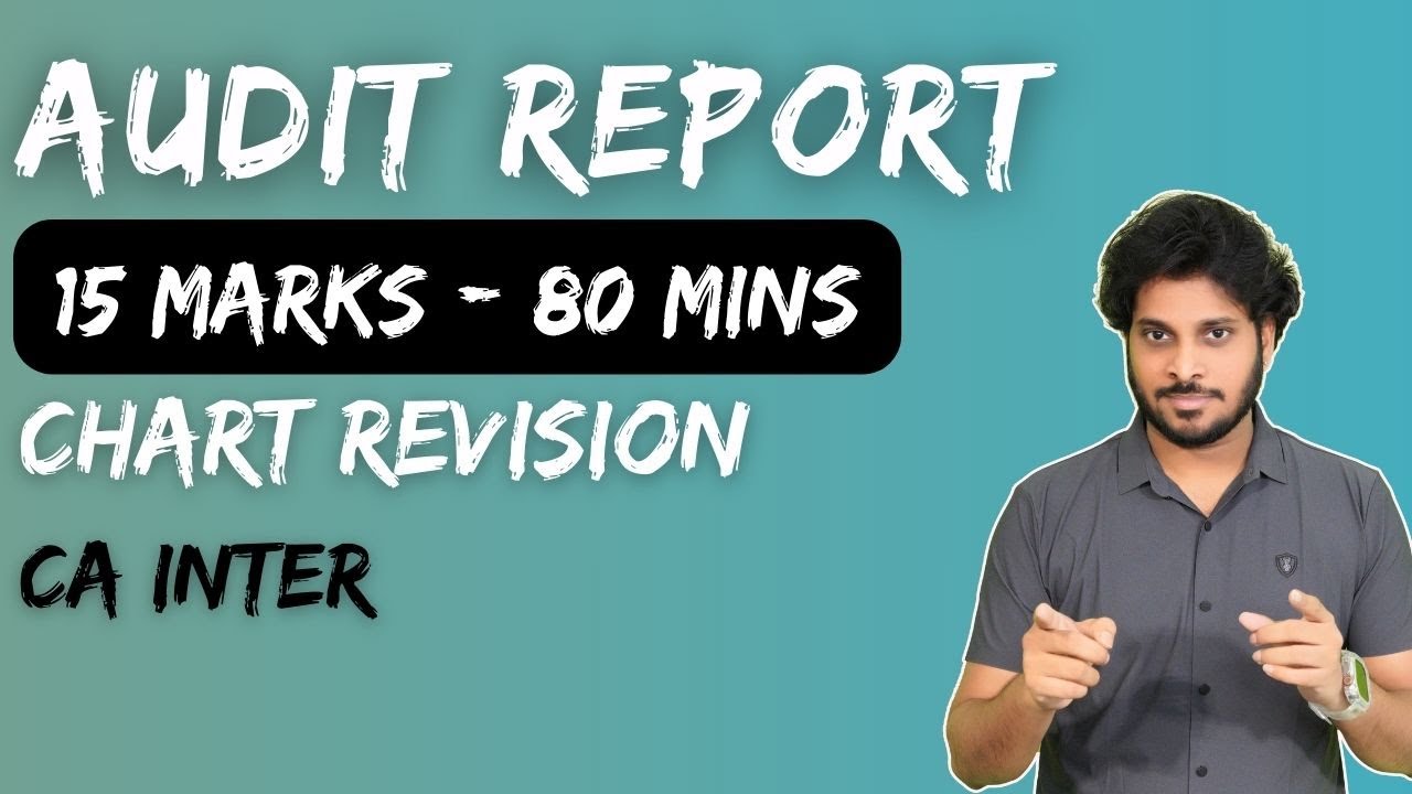 Audit Revision | Audit Marathon | Audit Report | CA Inter