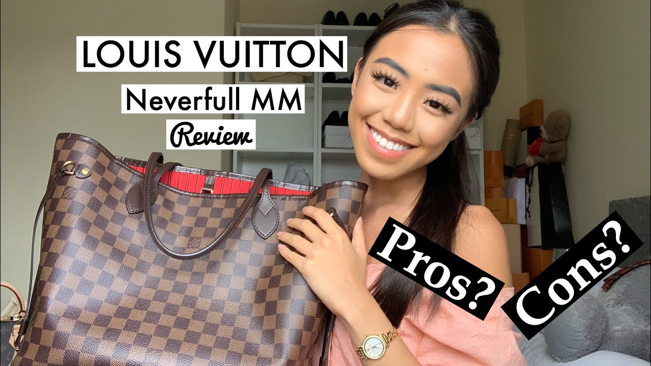 LOUIS VUITTON NEVERFULL MM REVIEW + PROS & CONS | Corinne Arrowsmith