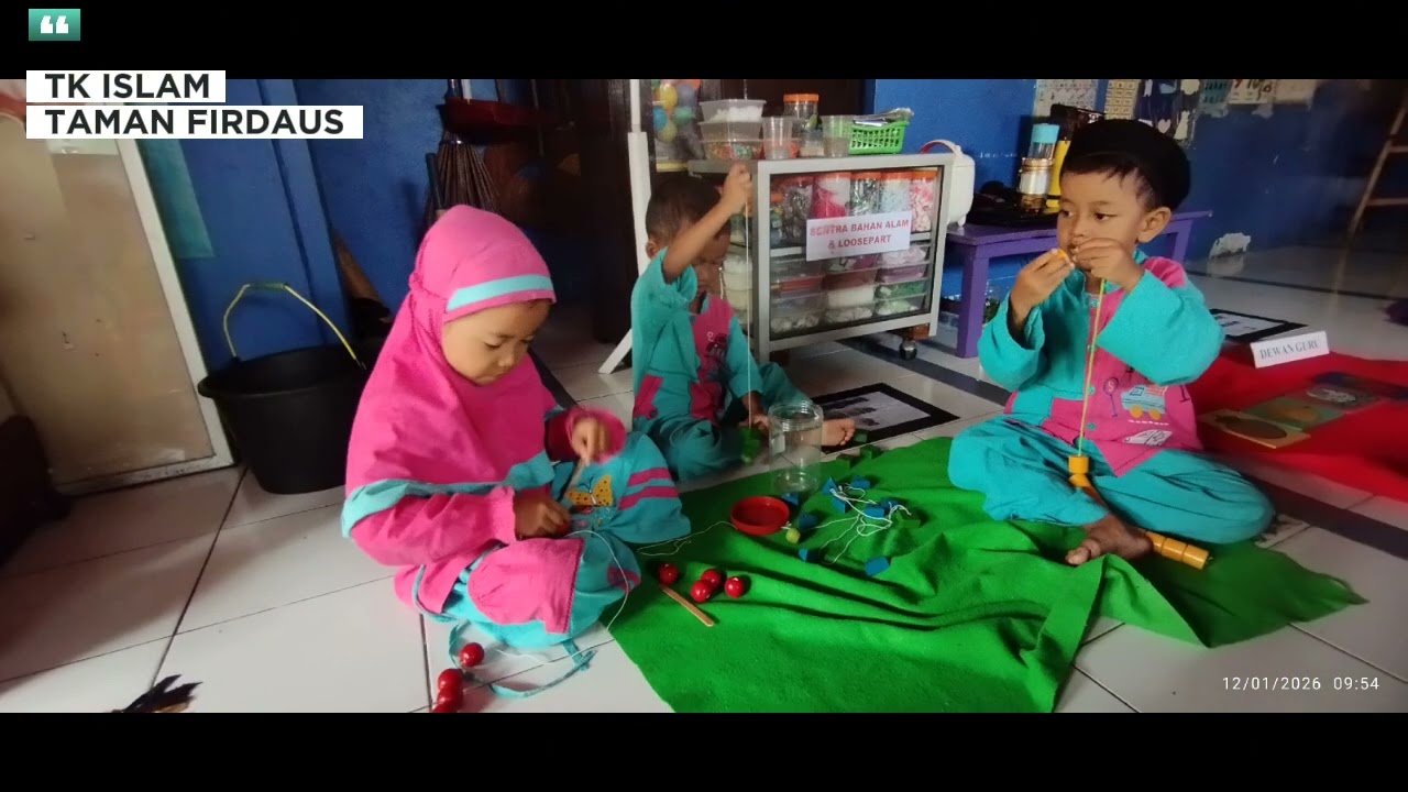 KOLASE SKETSA GAMBAR TUNAS KELAPA - TK ISLAM TAMAN FIRDAUS PATI 