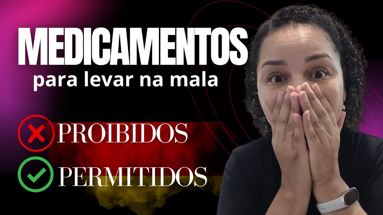 Medicamentos para a Alemanha O Que Levar e O Que Evitar!