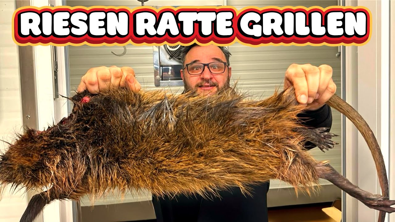 RATTE IM SMOKER GRILLEN --- Klaus grillt