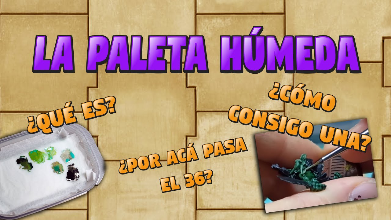 Paleta húmeda para principiantes
