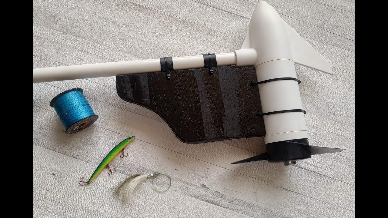 DIY Bullnose rudder for a Trolling motor - Minn Kota trolling motor