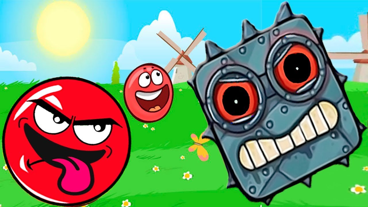 Punainen pallo sarjakuva peli #4! Vauva uusi Red Ball 4 #peli sarjakuva lapsille vuonna 2018