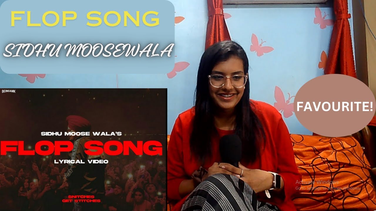 Sidhu Moose Wala - Flop Song ft. Amar Sandhu | REACTION