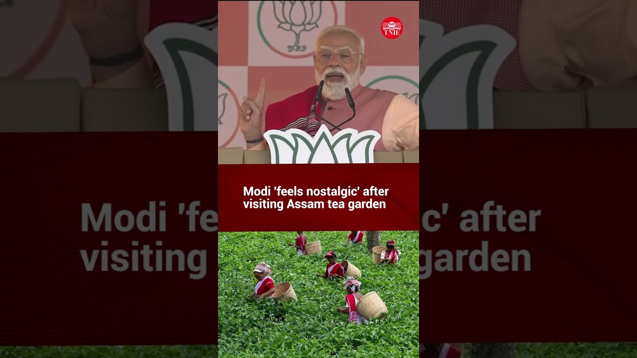 Modi 'feels nostalgic' after visiting Assam tea garden