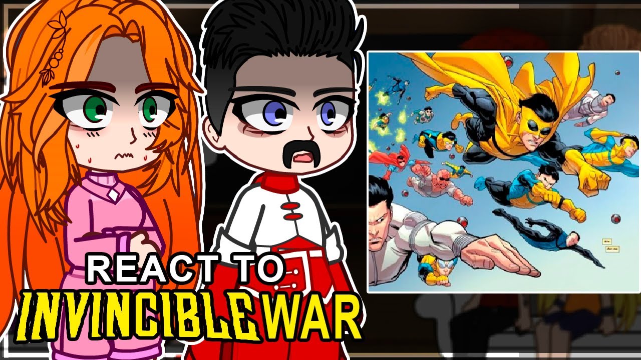 Invincible & Viltrumites React to Future And Emperor Mark || Invincible War || Gacha React