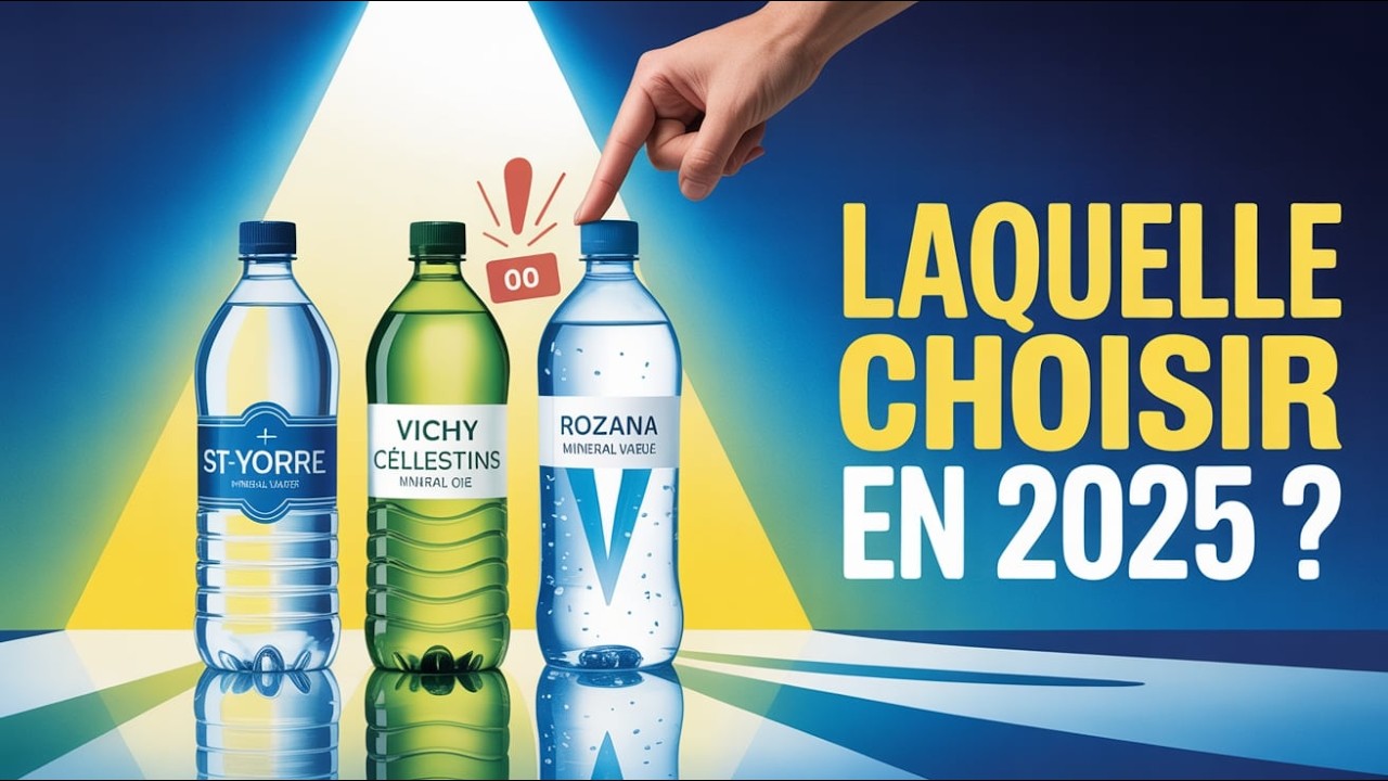 TOP 3 Eaux Min&eacute;rales Riches en Sodium : St-Yorre, Vichy, Rozana (Comparatif 2025)