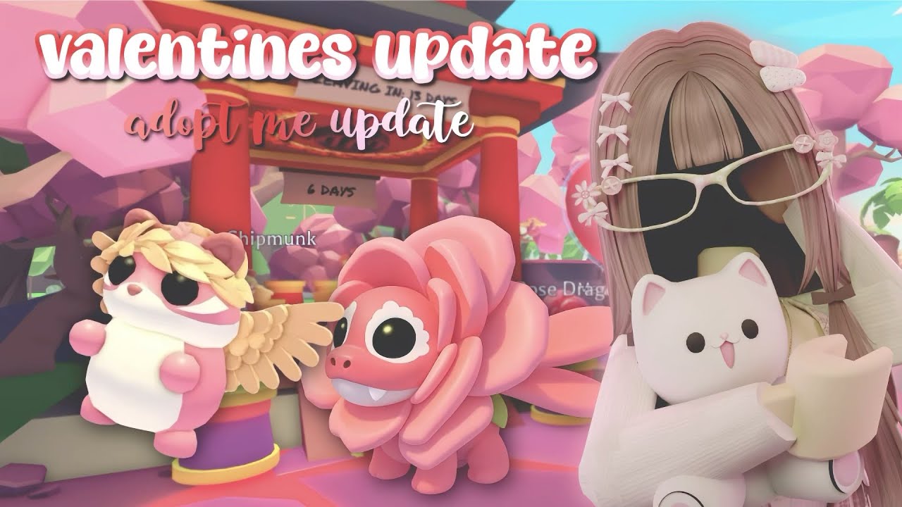 Обновление игры Adopt Me ко Дню святого Валентина!!