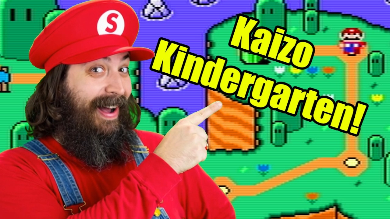 Is Kaizo Kindergarten STILL TOO HARD of a Super Mario World Romhack for me?