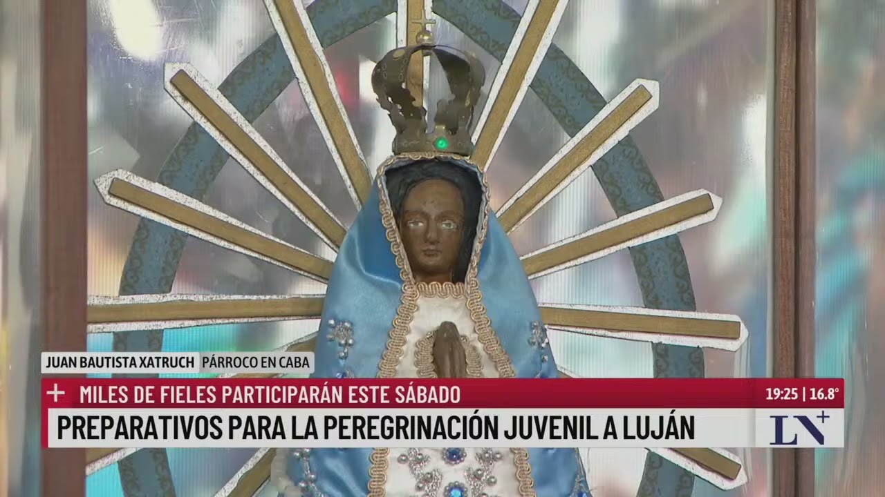 Miles de fieles harán la Peregrinación a Luján este sábado