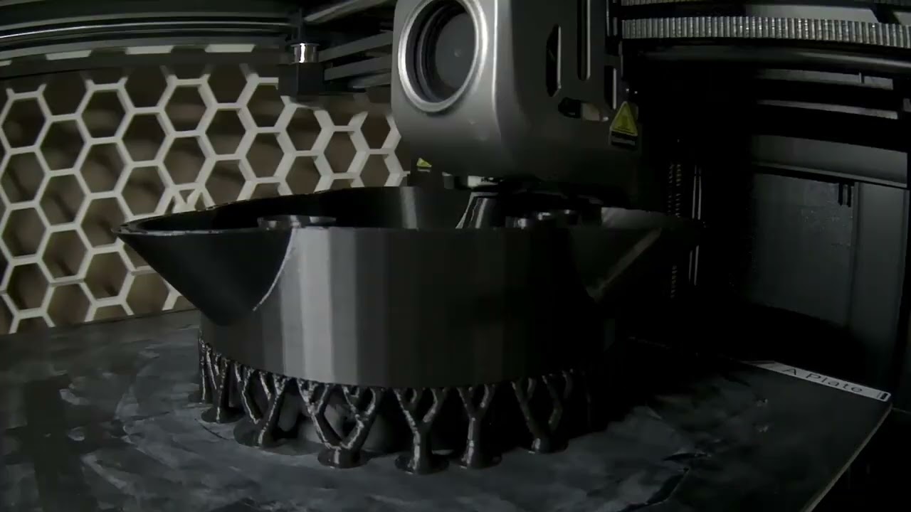 3D printed Hydroponics Tower Garden Time lapses