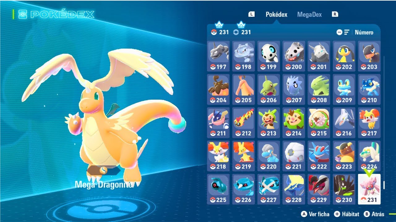 Pokémon Legends Z-A – Pokédex Completa 100% (Todos los Pokémon del Juego)