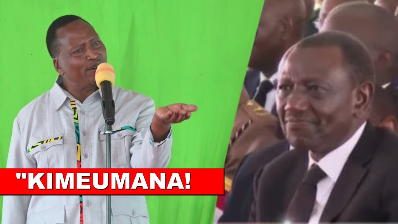 KIMEUMANA! Kisii senator Onyonka risks arrest after lecturing Ruto face to face infront of DCI!🔥