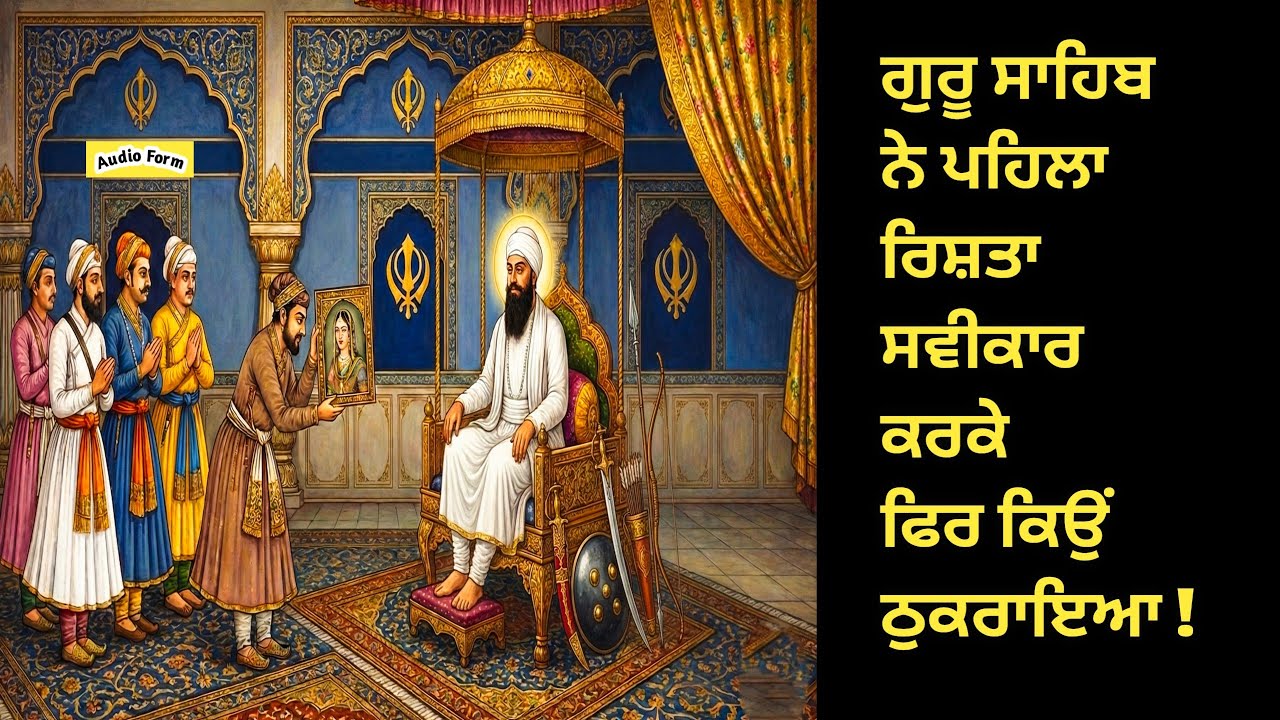 ਗੁਰੂ ਸਾਹਿਬ ਨੇ ਰਿਸ਼ਤਾ ਕਿਉਂ ਠੁਕਰਾਇਆ?