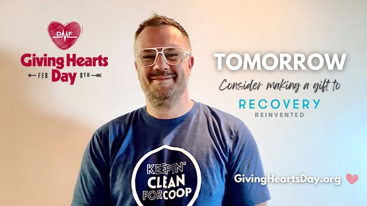 Giving Hearts Day is TOMORROW! ❤️ A Note from the Office of Recovery Reinvented's Managing Director