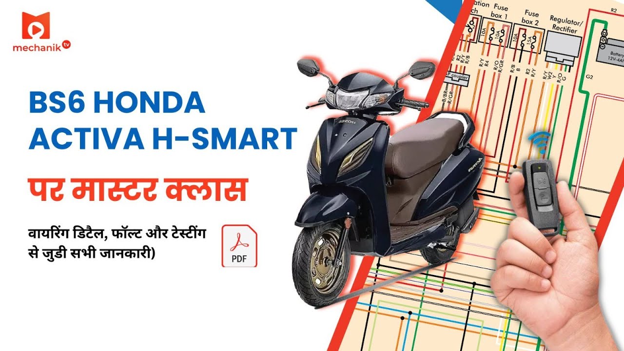 BS6 HONDA ACTIVA H SMART पर मास्टर क्लास